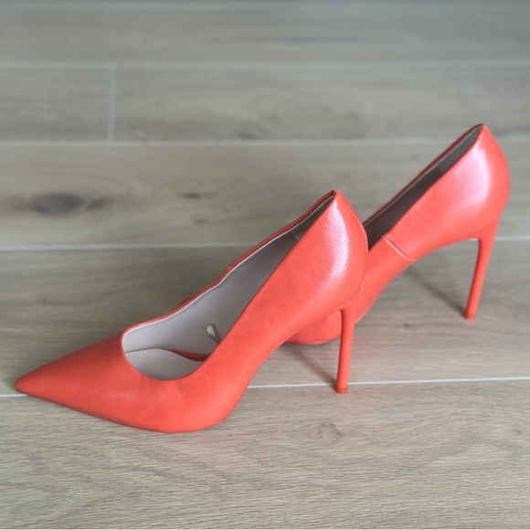 ZARA Basic Orange Heels - Picture 8 of 10